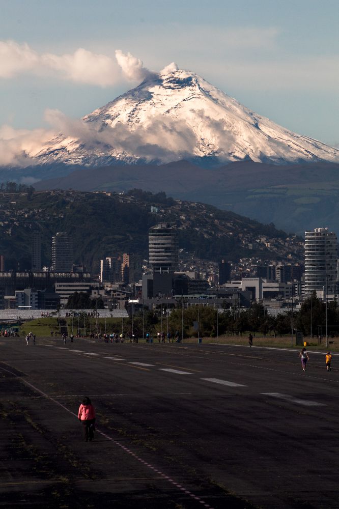 COTOPAXI FROM QUITO