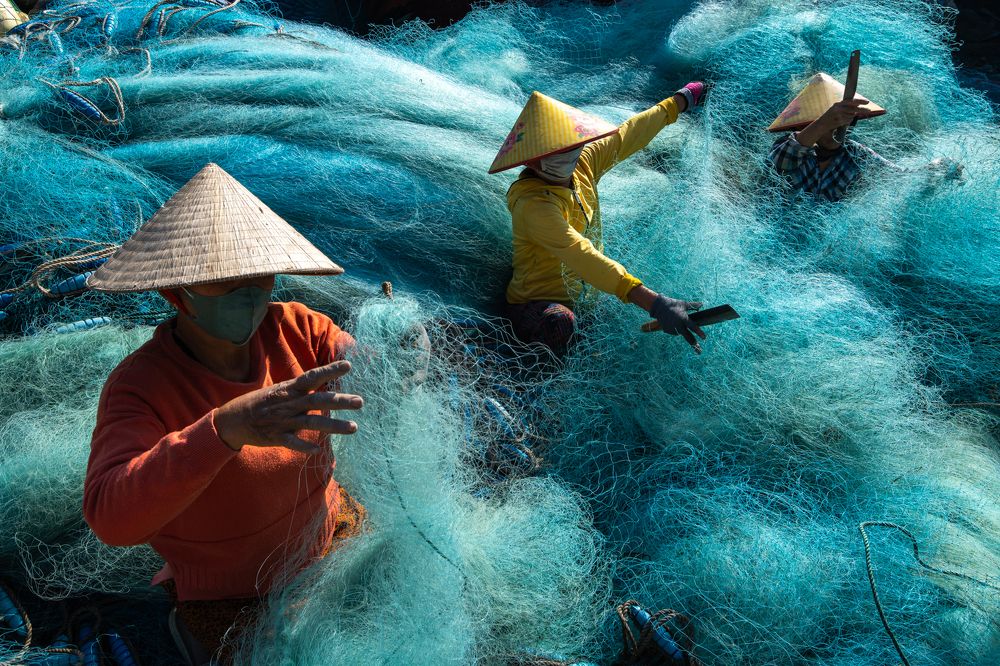 Fishing Net Workers