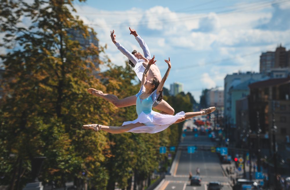 Балет на улицах города