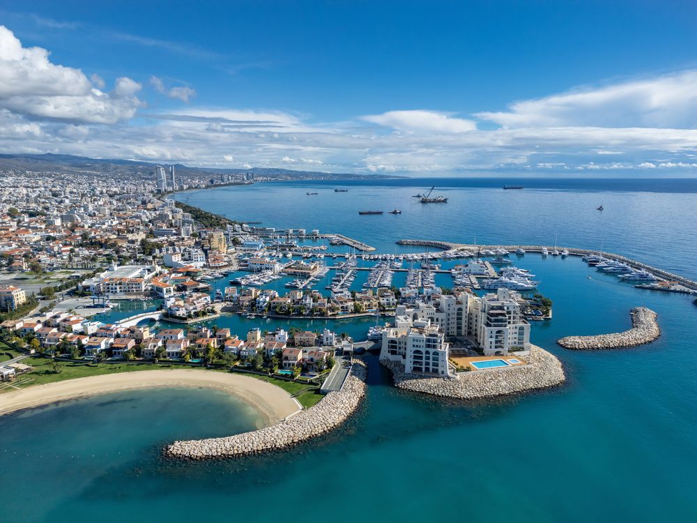 Limassol Marina From Above