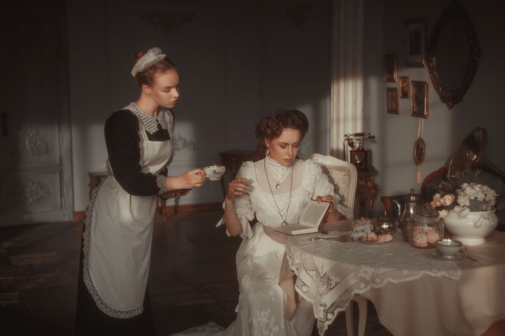 London morning. 19th century.