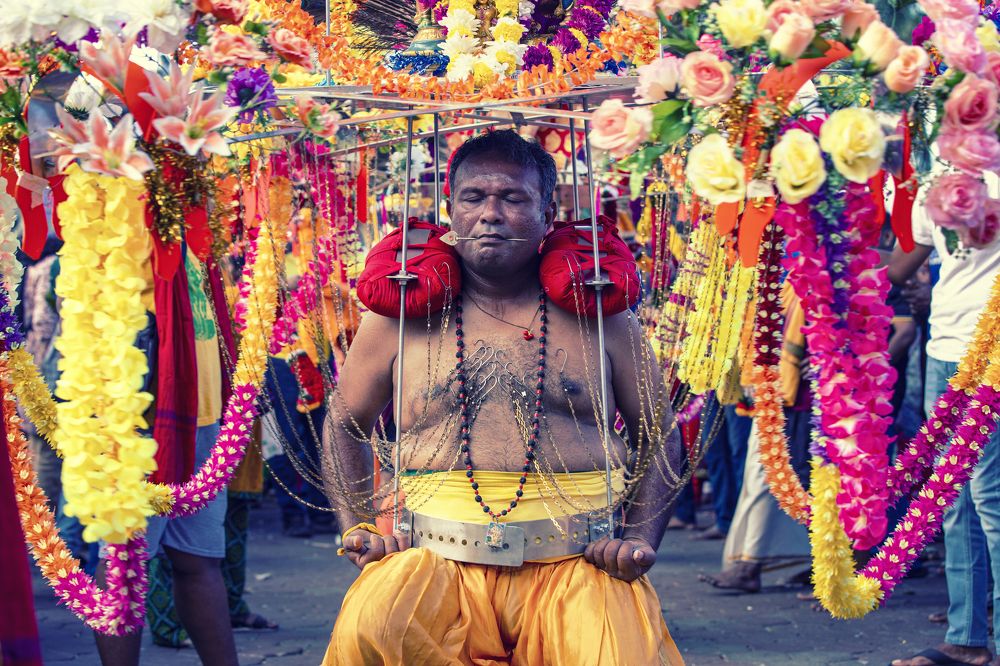 The Kavadi bearer