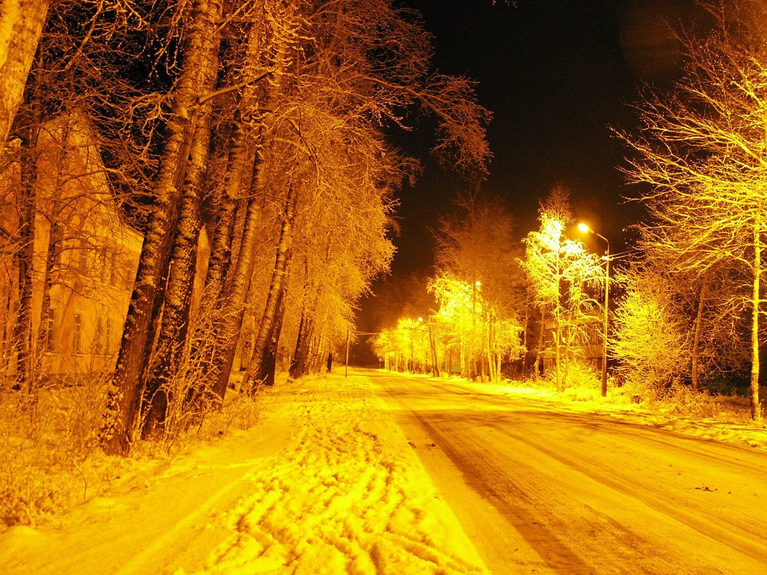 Первый снег
