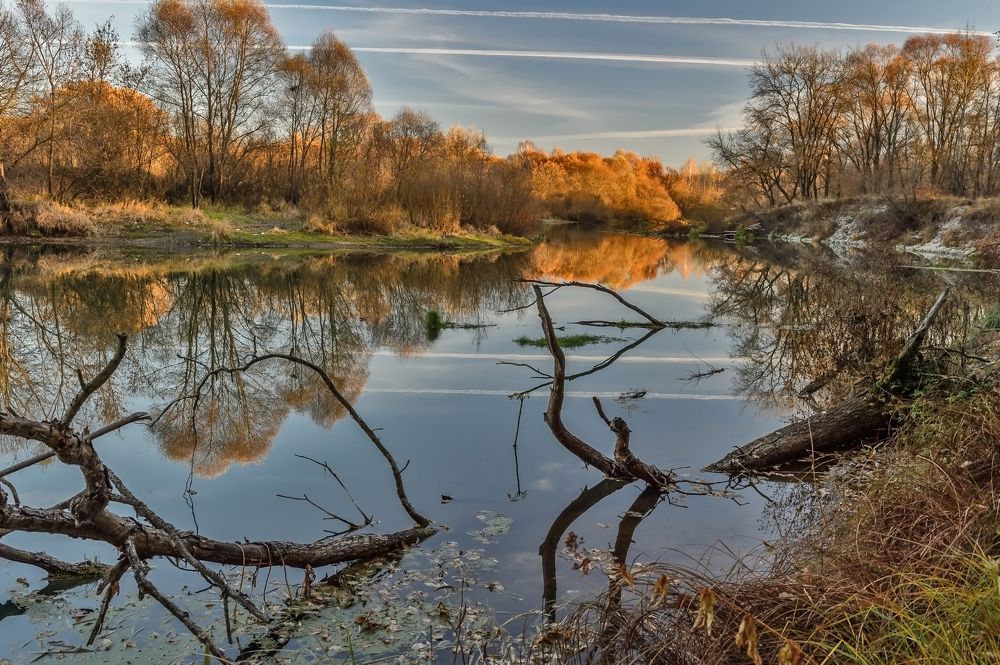 Тихим осенним вечером