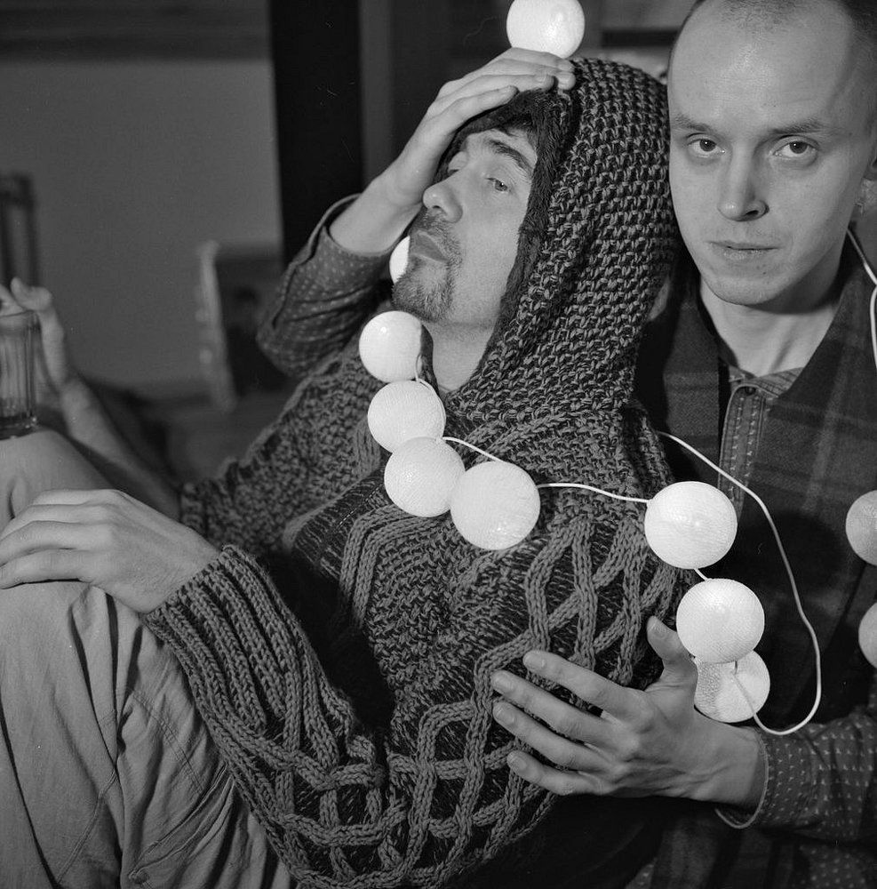 Портрет с гирляндой