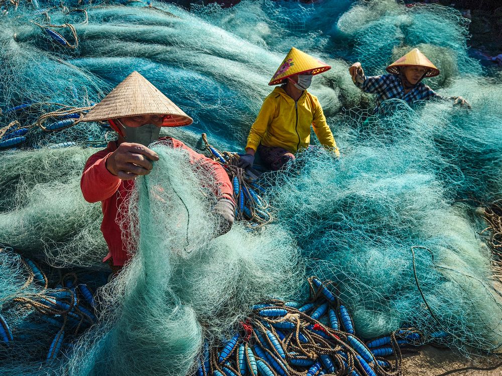 Fishing Net Workers