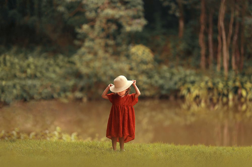 A golden day in childhood affection