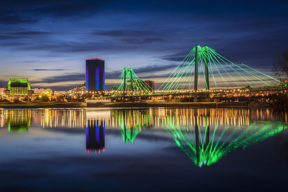 Красноярск. На стрелке.