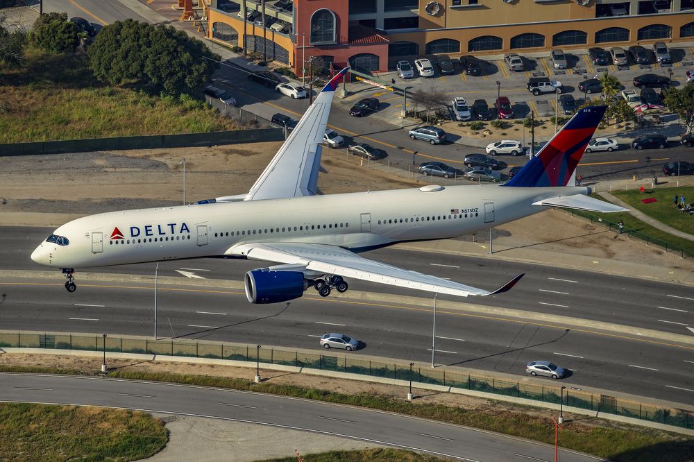 Landing at LAX