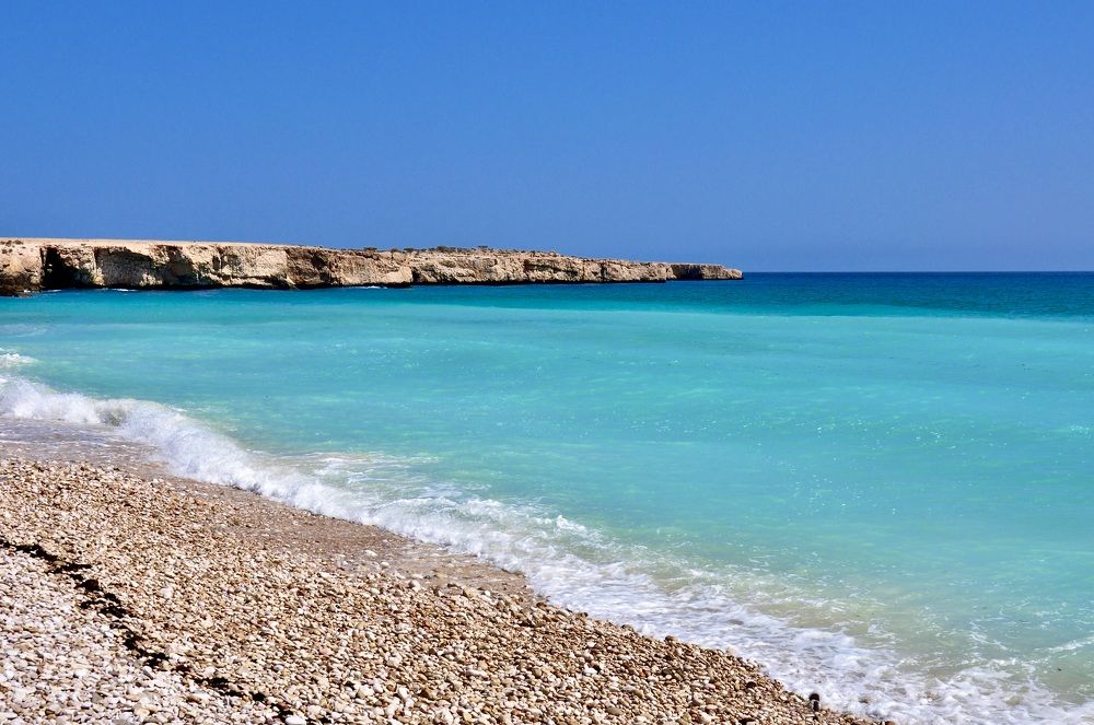 Oman's beautiful coastline
