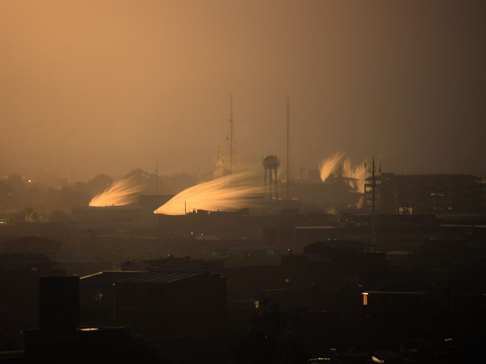 The transfer of pollution