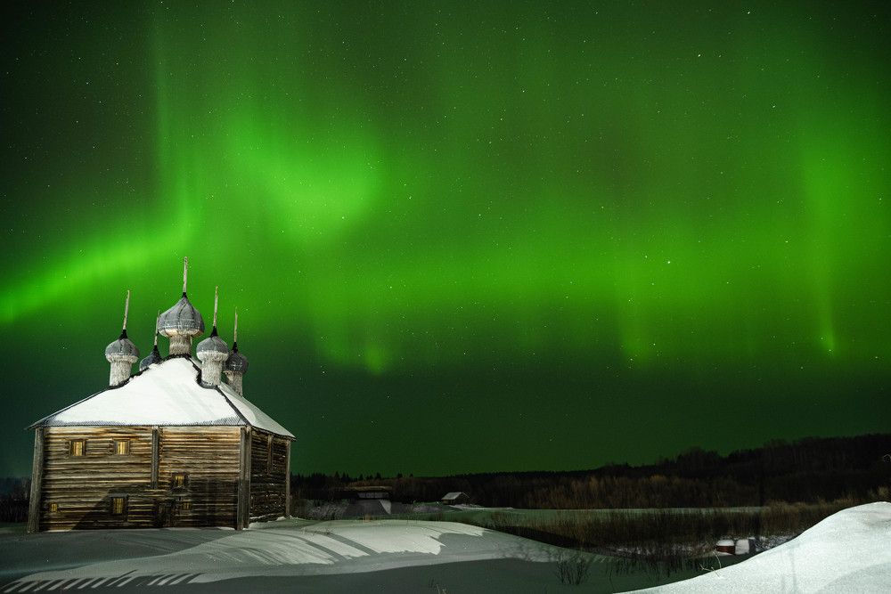 Сияние в Ижме