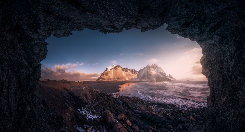 Real Cave of Stokksnes