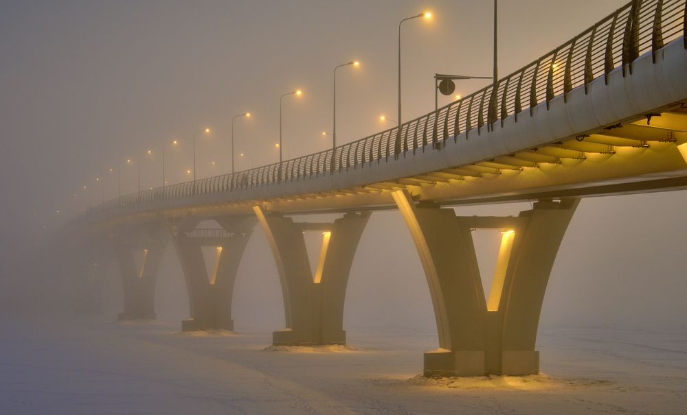 Над Невкой туман