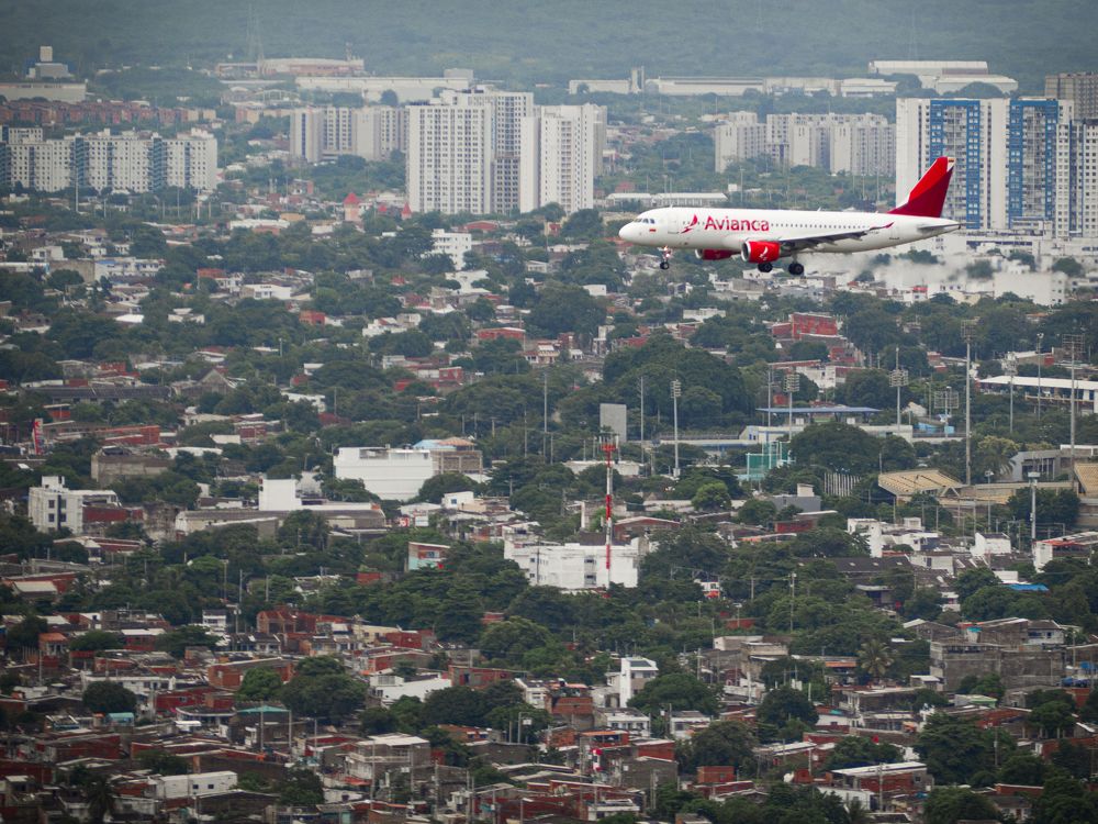 Landing on Cartagena City