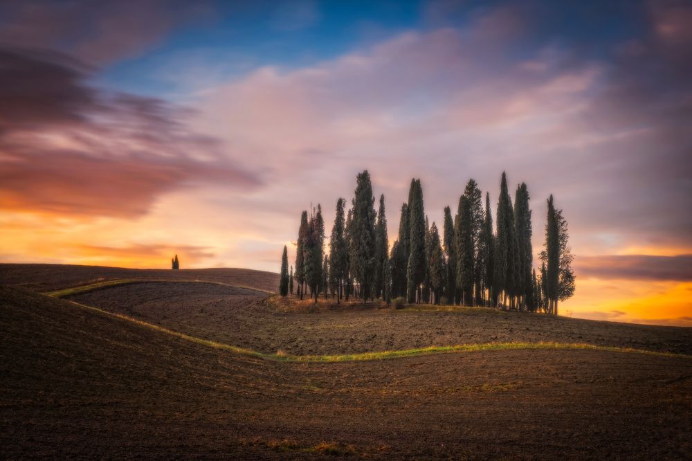 Magical Tuscany sunrise