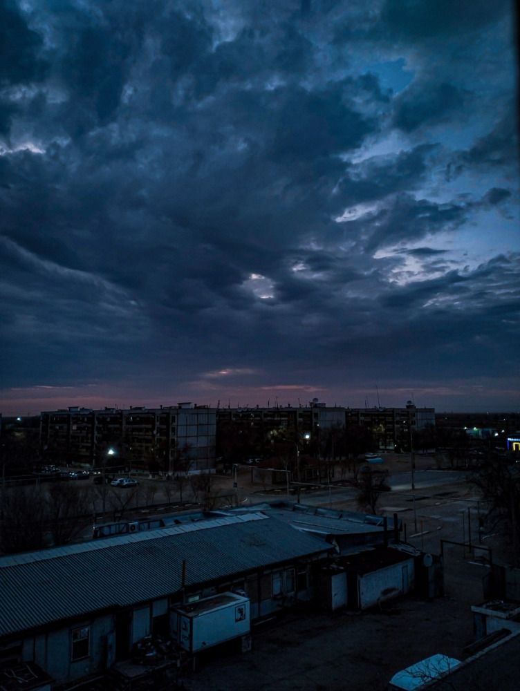 Городской пейзаж с окна