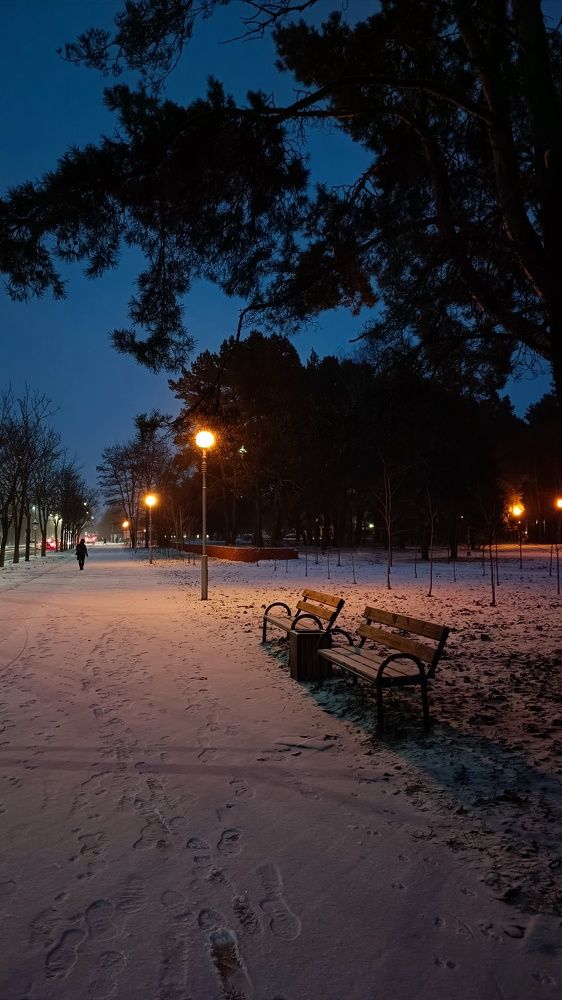 Зимнее утро.