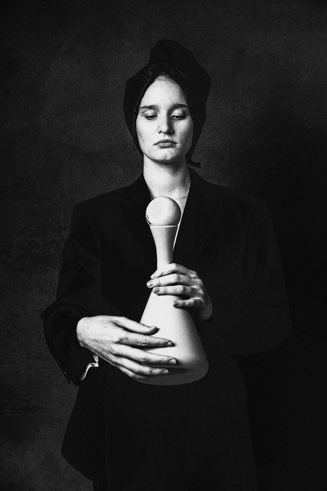 Girl in Tugalev style