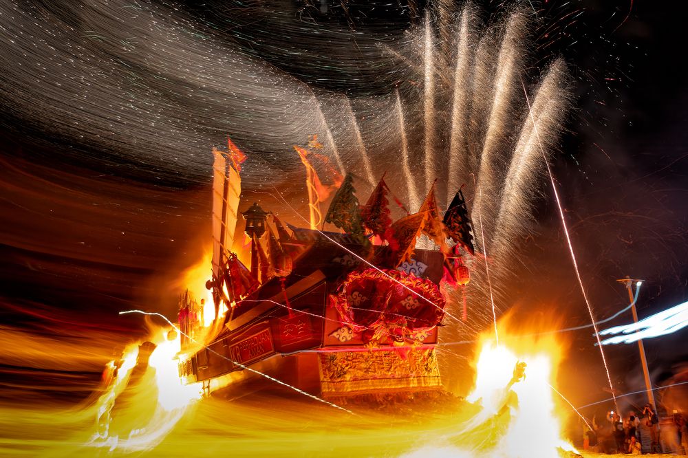 “Ship Cremation” or Wangkang ceremony