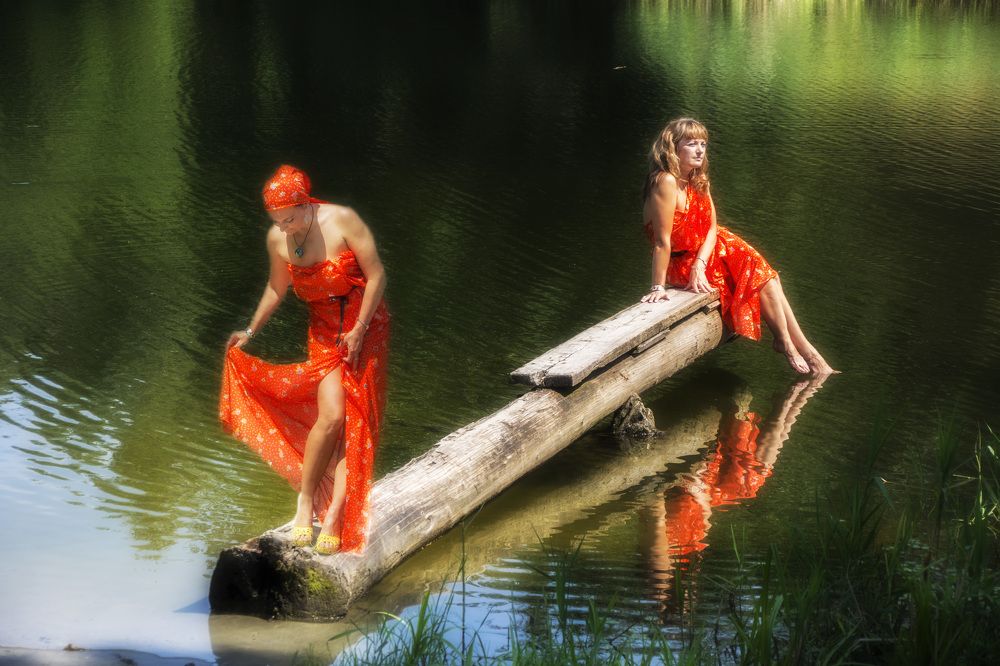 Лесное озеро