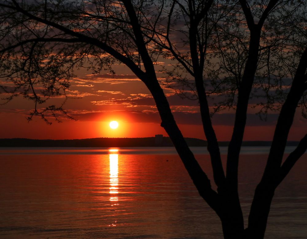 Потрясающий закат