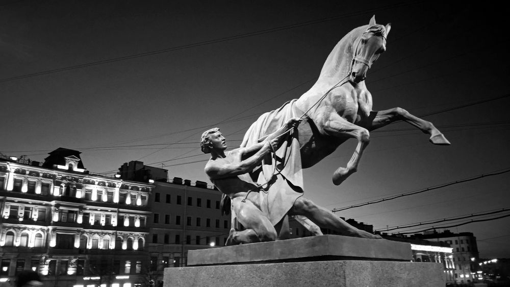 Анничков мост в Санкт-Петербурге.