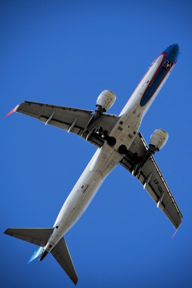 Airplane over my head