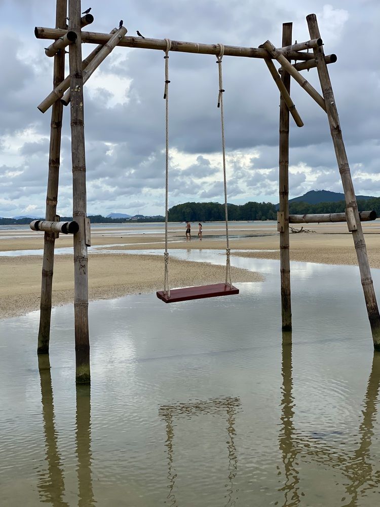 На отливе. Таиланд. о.Пхукет