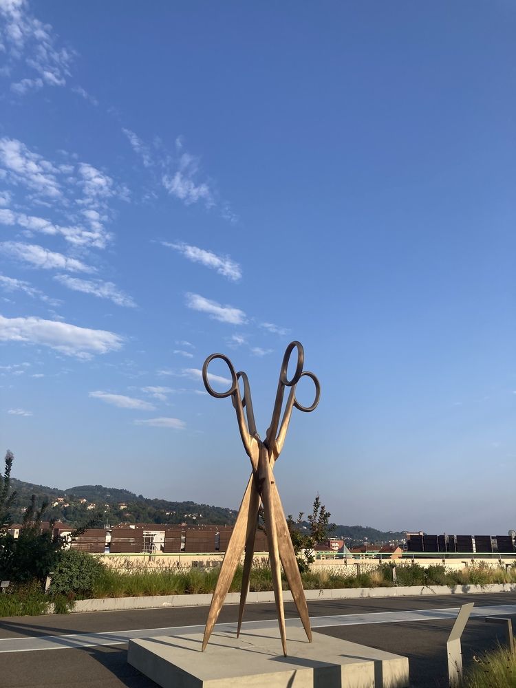 On the roof over the city