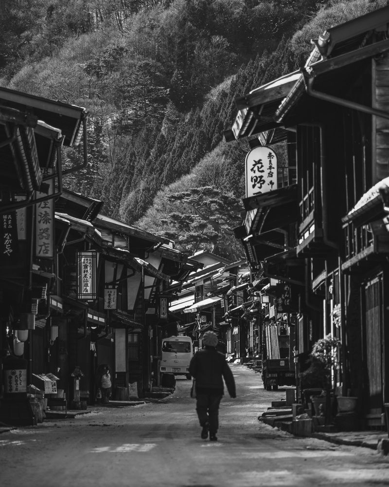 A walk into the past.