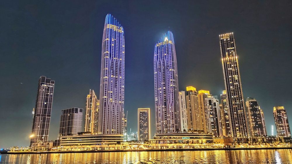 Dubai Creek at Night