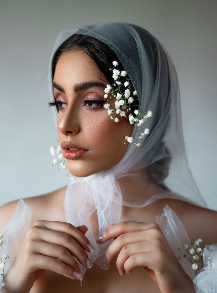 Portrait photography project with Fatemeh