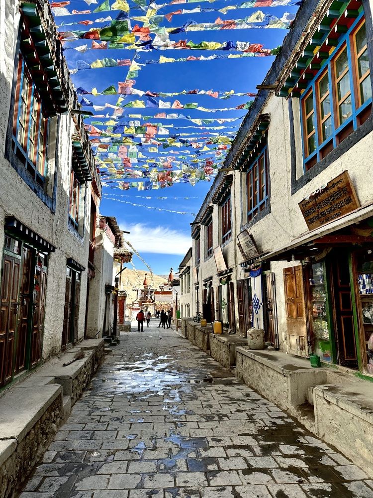 Whispers of Prayer Flags: A Sunlit Journey in Lo Manthang