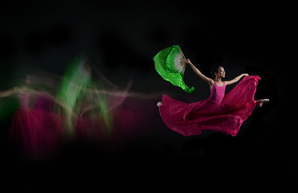 Little Balerina in motion