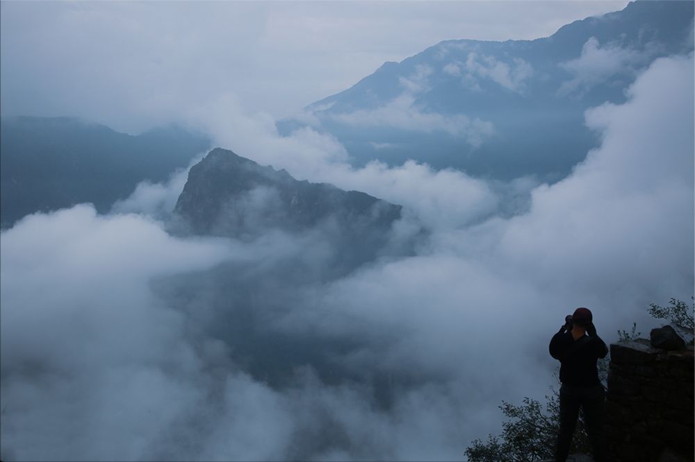 Сверху на Мачу-Пикчу