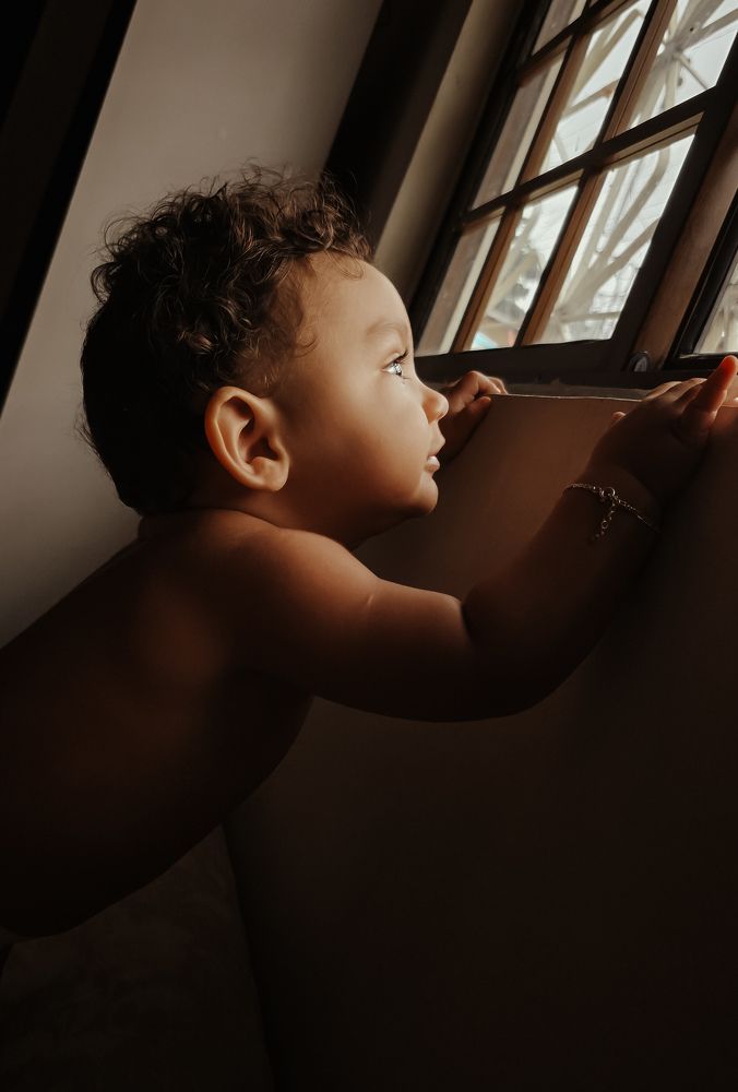 Through the window