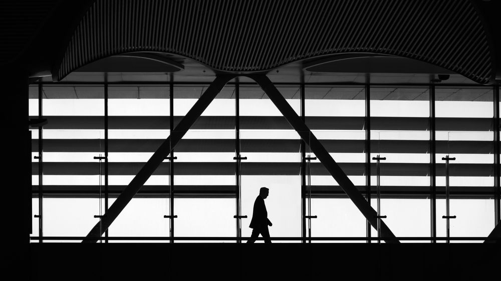 The man at the window