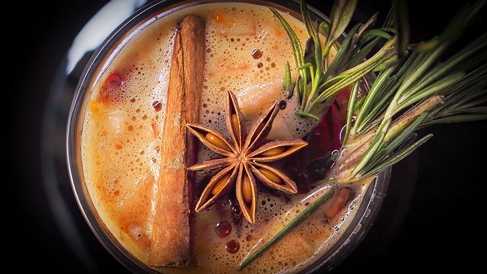 Уютный напиток зимнего вечера.