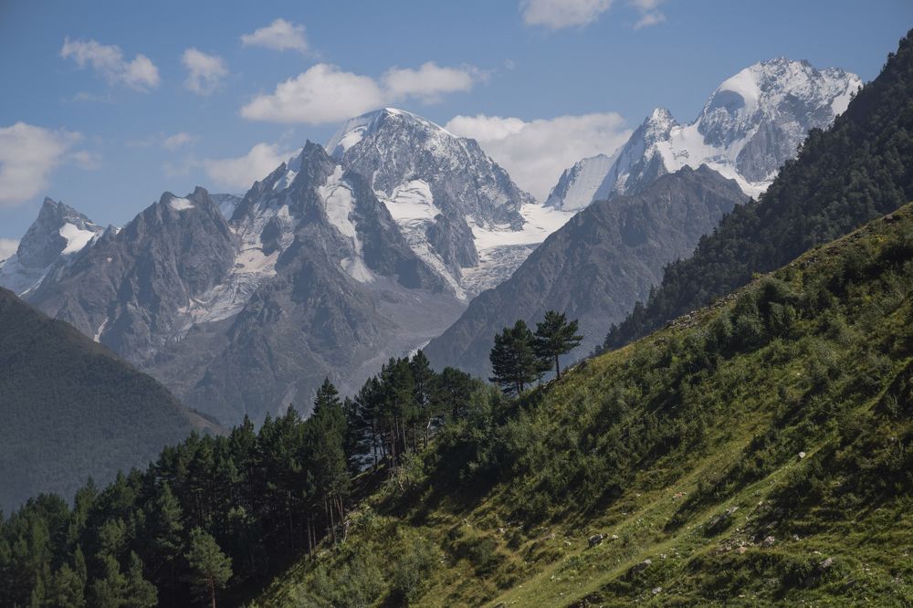 пики главного кавказского хребта