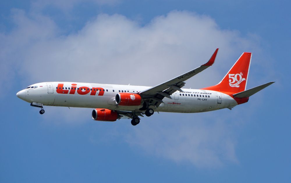 Boeing 737-9GP(ER), Lion Air 50th