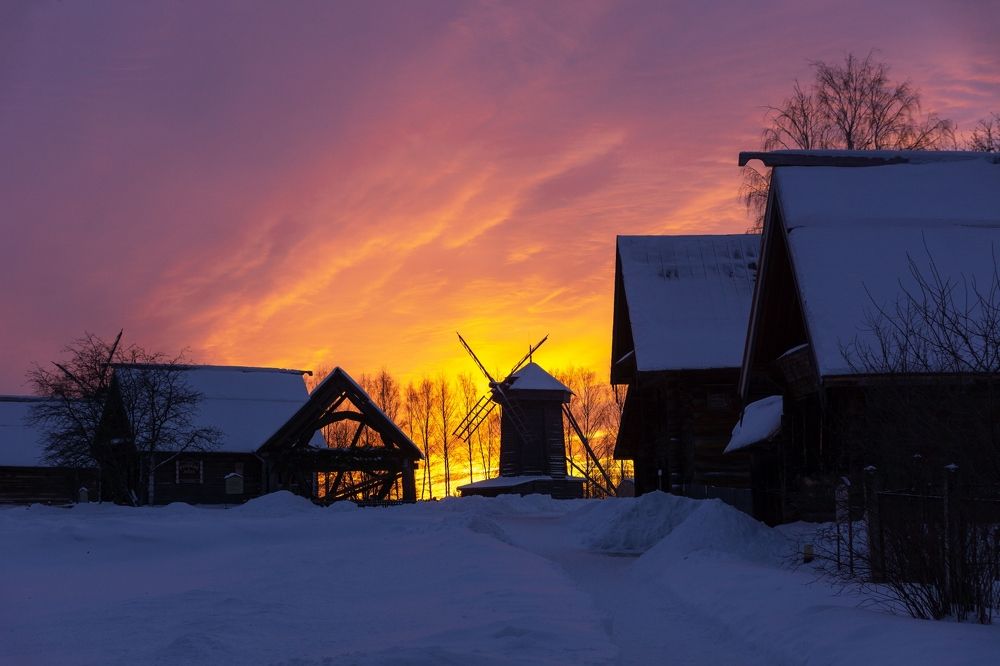 За шаг до ночи