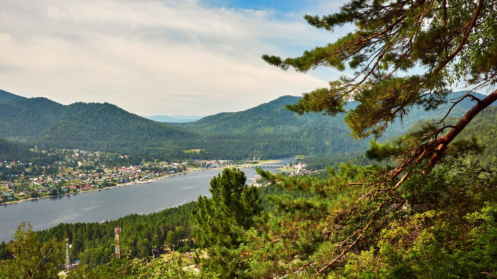 Иогач. Северная оконечность Телецкого озера