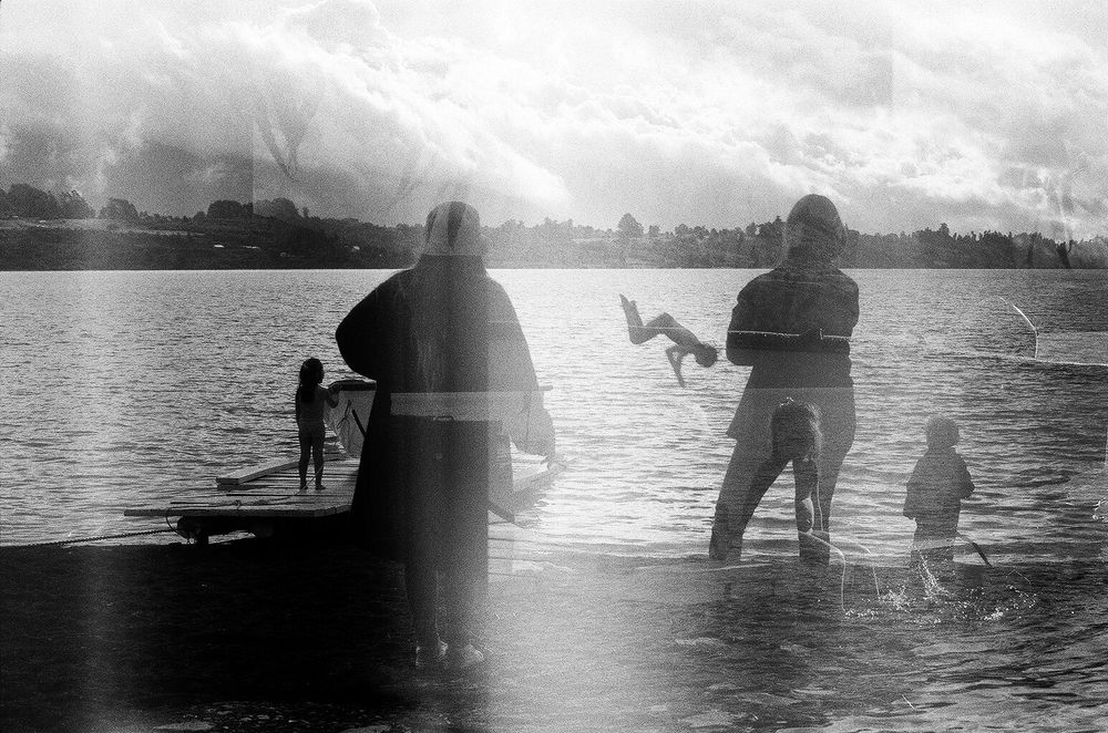 Family fun on summer days.