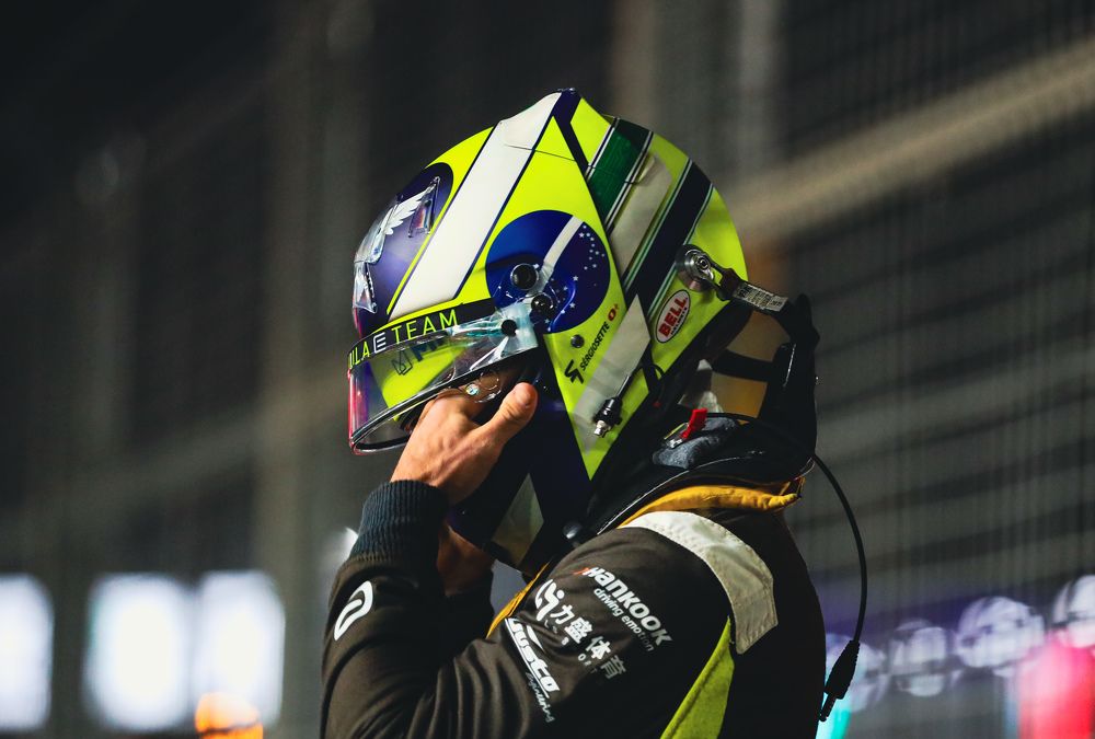 Focused and Ready: Sérgio Sette Câmara Braces for Action at Diriyah E-Prix