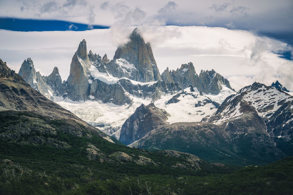 Фицрой-гора с дымком