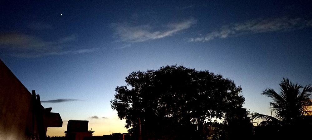 Sky always looks different.