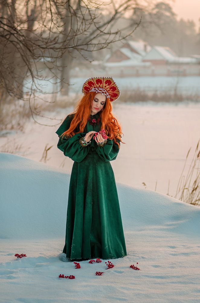 Рыжая красавица