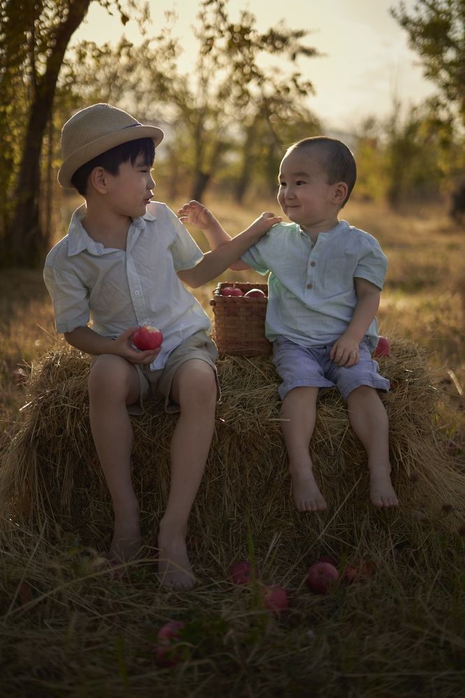 В яблоневом саду