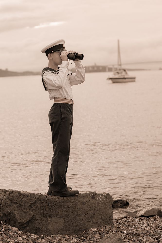 Рассвет на Токаревском маяке